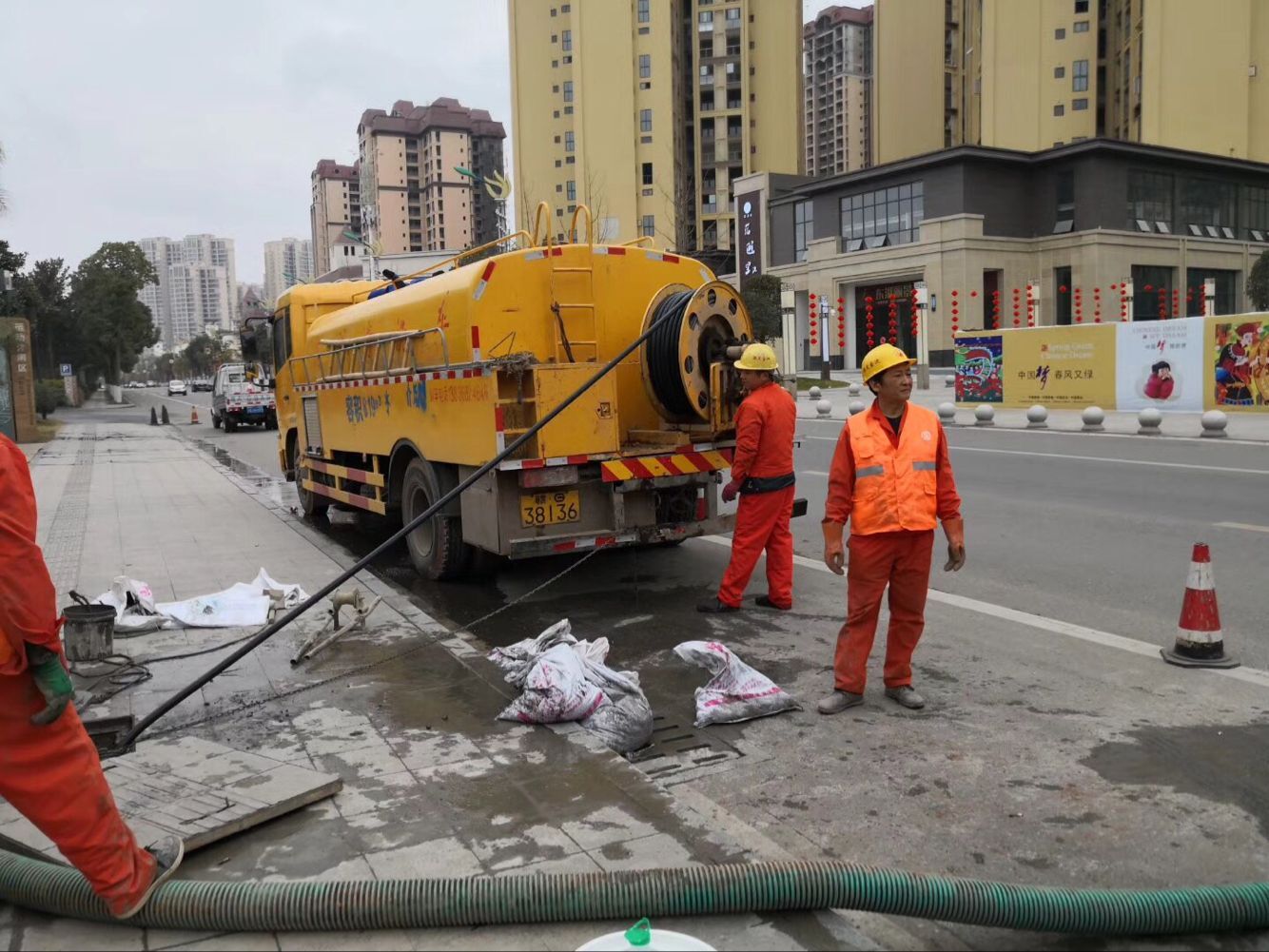 农安排污管道清淤-管道清洗